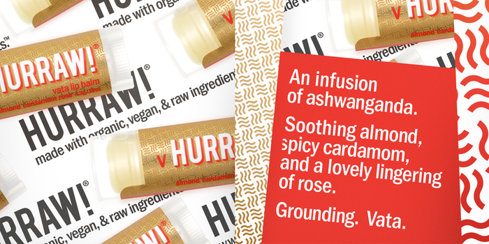 Almond Cardamom Rose Vata Lip Balm