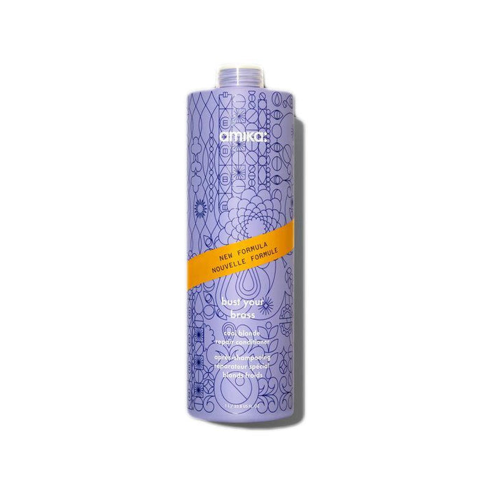 Amika Bust Your Brass Cool Blonde Repair Conditioner (Runway) - Amika | Available at Studio 360 Salon, Chatham, NJ