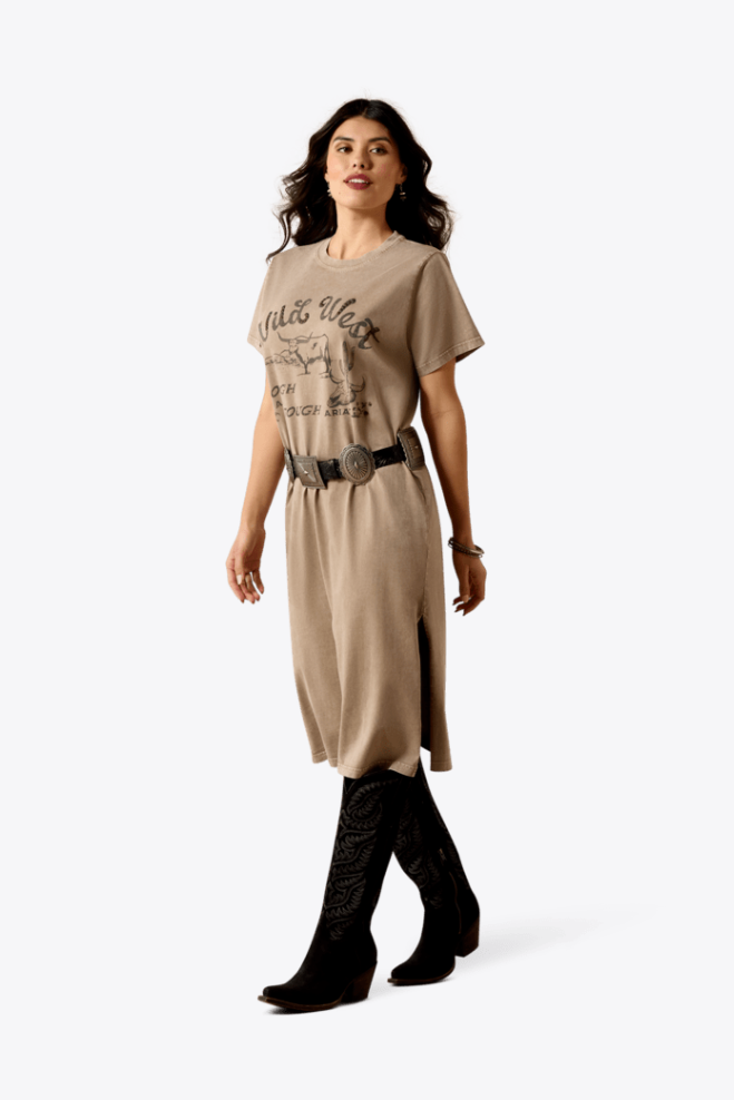 Ariat Bandito T-Shirt Dress at Bourbon Cowgirl
