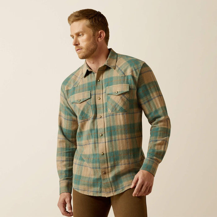 Ariat Mens Huxlee Retro SNP LS Shirts