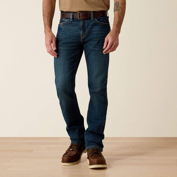 Ariat Mens Rebar M7 Slim DuraStretch Edge Stackable Straight Leg Jeans