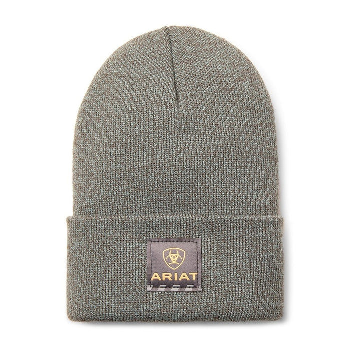 Ariat Rebar Beanie Hat - Green / Dark Grey