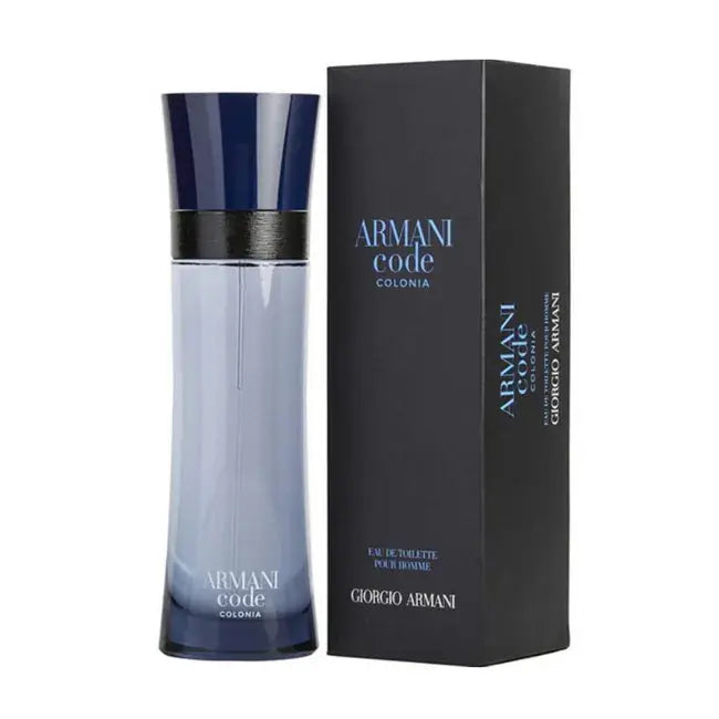 Armani Code Colonia Pour Homme Eau De Toilette 75Ml Bin Kamal Perfumes