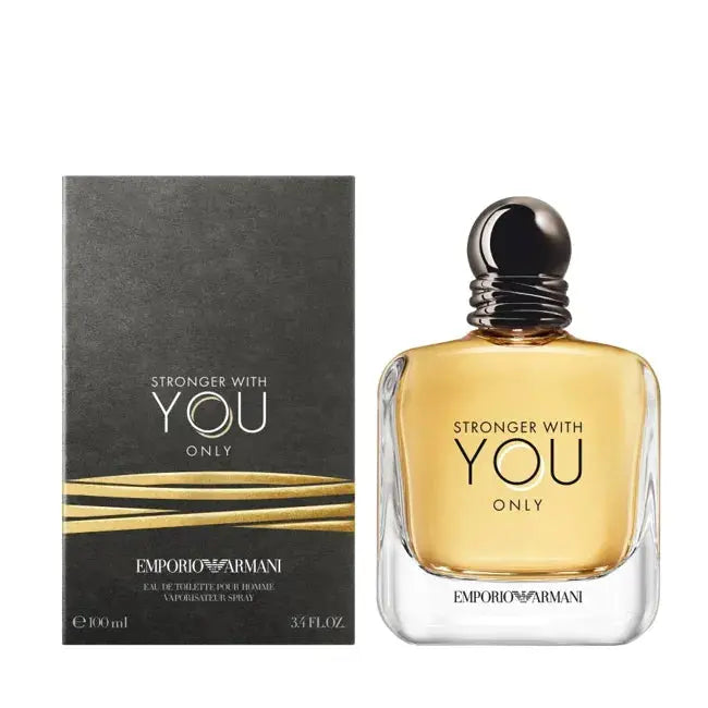 Armani Stronger With You Only For Men Eau De Toilette 100Ml Bin Kamal Perfumes