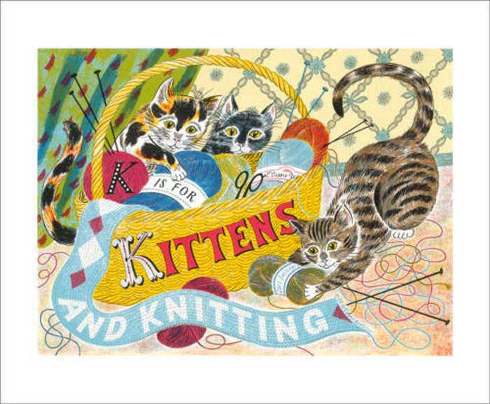 Art Angels | K is for Kittens Card | Emily Sutton