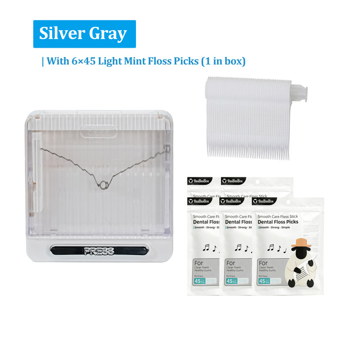 Silver Gray / + 6 bags of 45 (1 bags inside)
