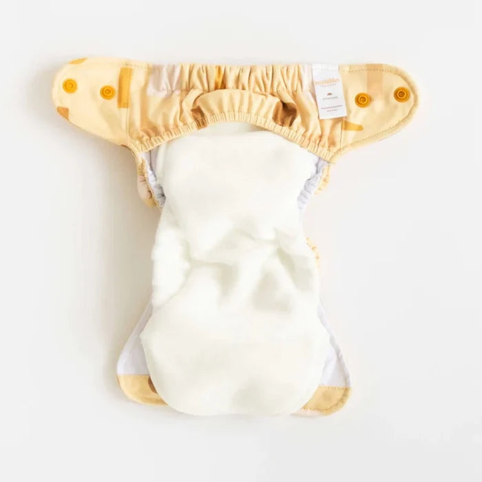 Go-For-Zero-Australia-Bare-And-Boho-Australia-Reusable-Soft-Cover-Nappy-Set-Open