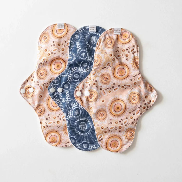 Medium (Spring Flower - 3 Pack)