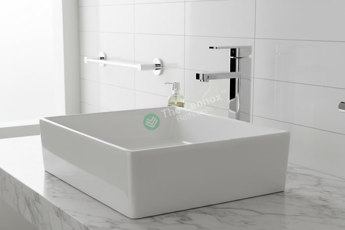 Basin Mixer - Square Series Chrome