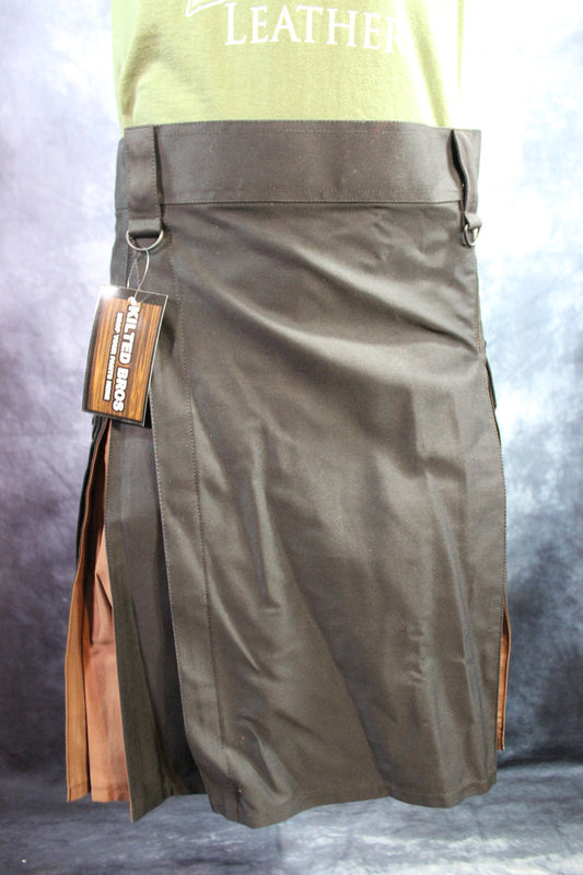 Bear Flag Pleats Utility Kilt by Kilted Bros