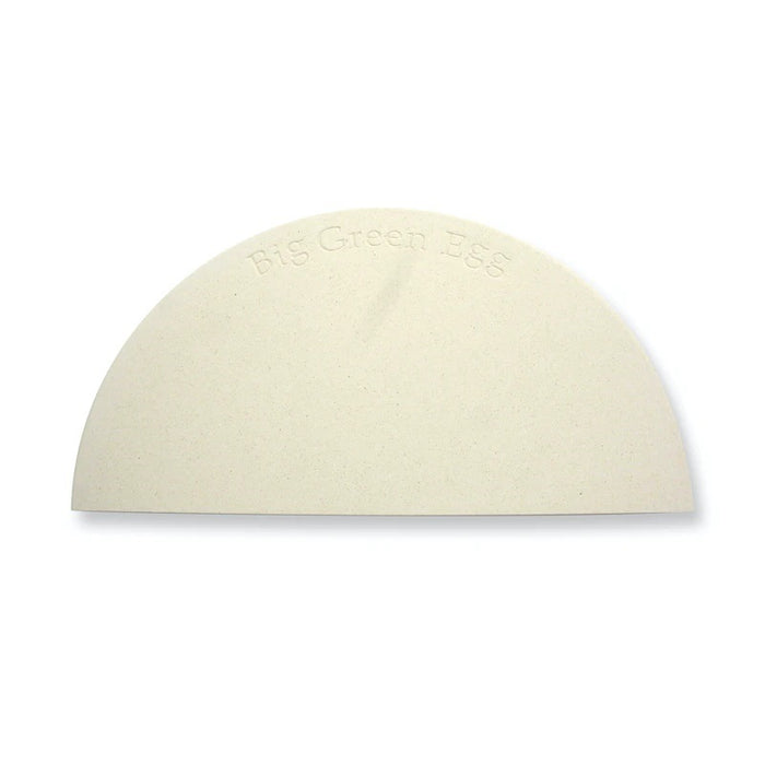 Big Green Egg Large Half Moon Ceramic Baking Stone