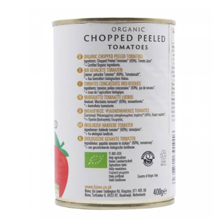 Biona Organic Chopped Tomatoes Multipack 400g x 4