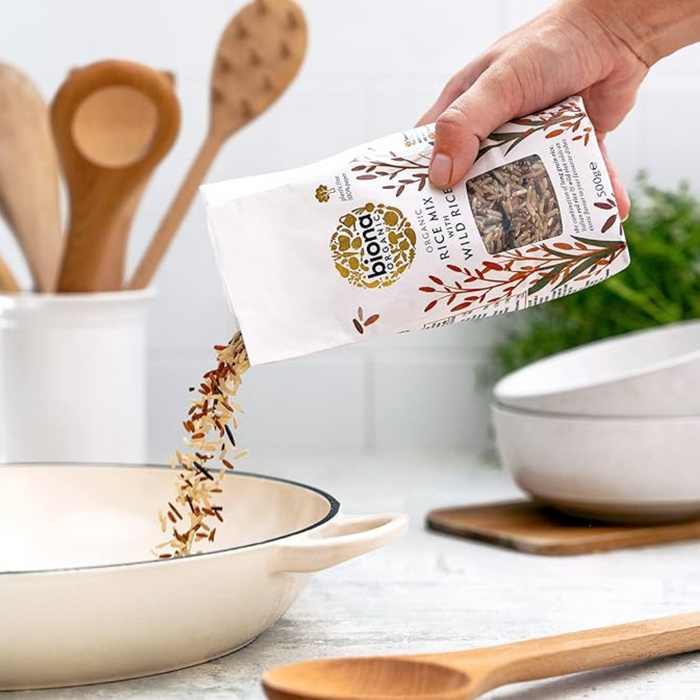 Biona Organic Wild Rice Mix 500g