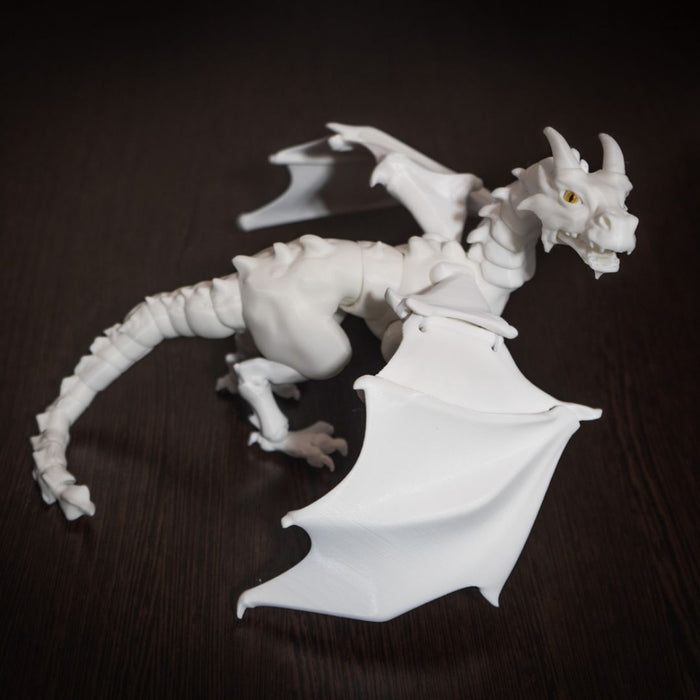 BJD Articulated Dragon Toy - Customizable, Ball Jointed Dragon, 45 Joints