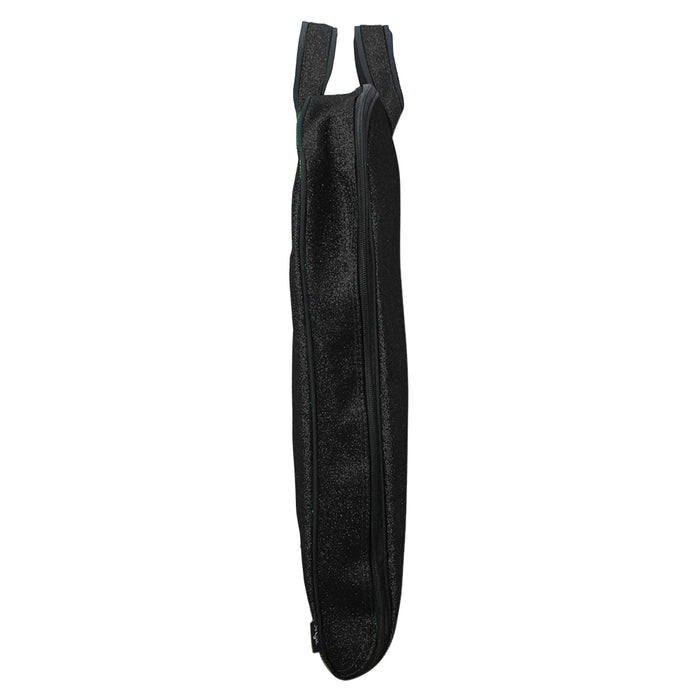 black glitter garment bag, NGIL garment bag, dance garment bag, cheer garment bag, travel garment bag, competition garment bag, dancewear storage bag, wrinkle-free travel bag, glitter travel bag, dancer travel bag, cheerleader travel bag, monogram garment bag, foldable garment bag, lightweight dance bag, dance competition bag, glitter cheer bag, garment bag with hook, glitter clothing bag, sparkly garment bag, stylish travel bag, costume storage bag, dance outfit bag, cheer uniform bag