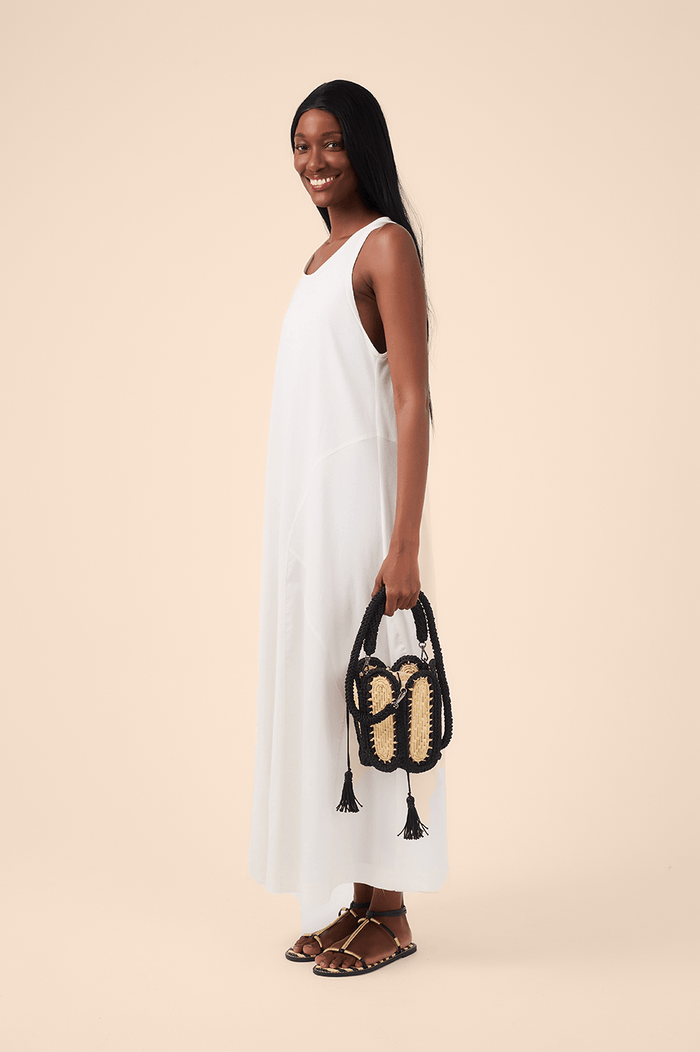 Black Lampa Straw Bag_1