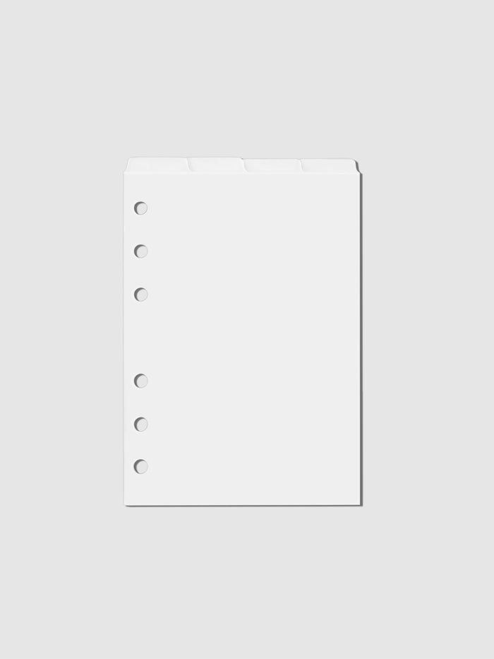 Dividers displayed on a neutral background.