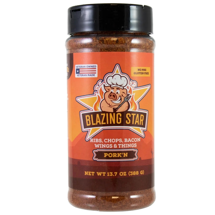 Blazing Star 'Pork 'n' BBQ Rub 388g (13.7oz) - CLEARANCE