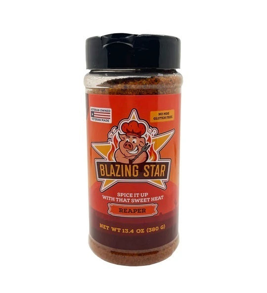 Blazing Star 'Reaper' BBQ Rub 380g (13.4oz) - CLEARANCE
