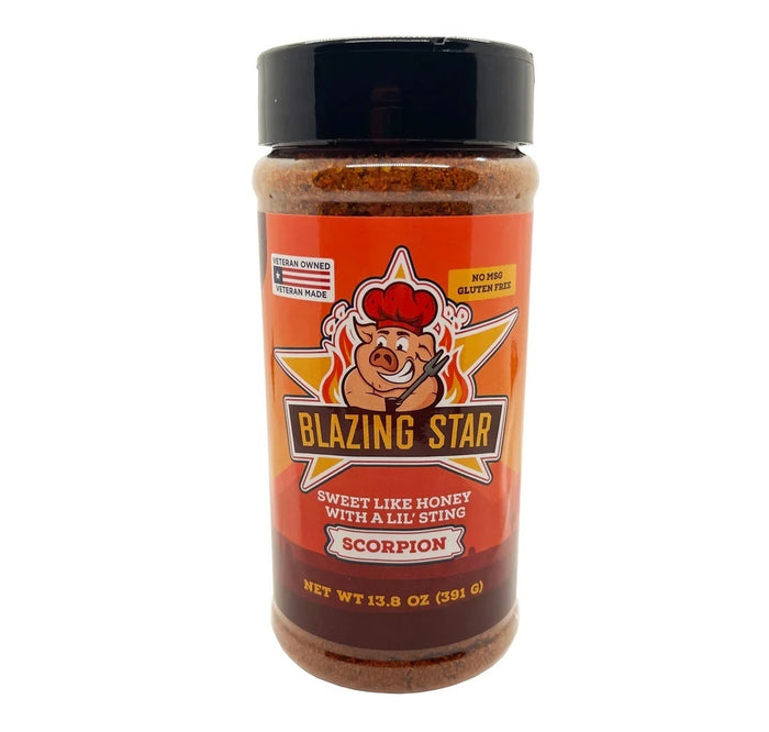Blazing Star 'Scorpion' BBQ Rub 391g (13.8oz) - CLEARANCE