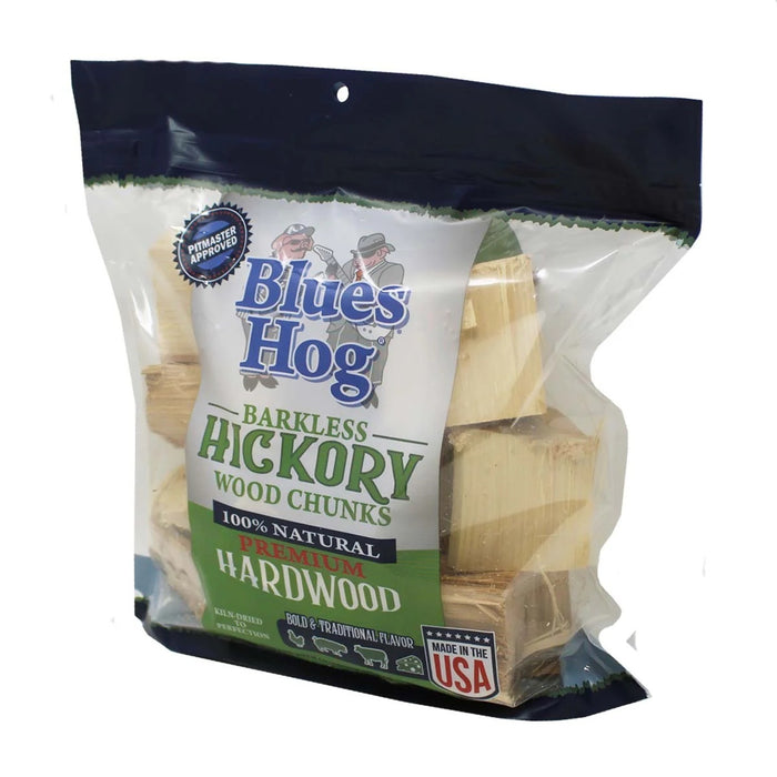 Blues Hog BBQ Wood Chunks - Barkless Hickory - 4.9l(300 cu in)