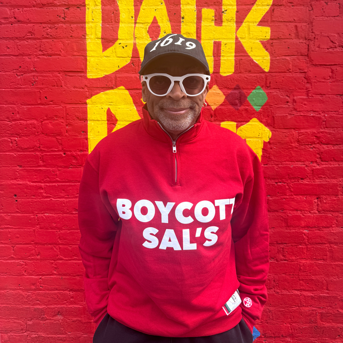 Boycott Sal’s Quarter Zip Sweatshirt – Official Spike Lee 40 Acres Apparel