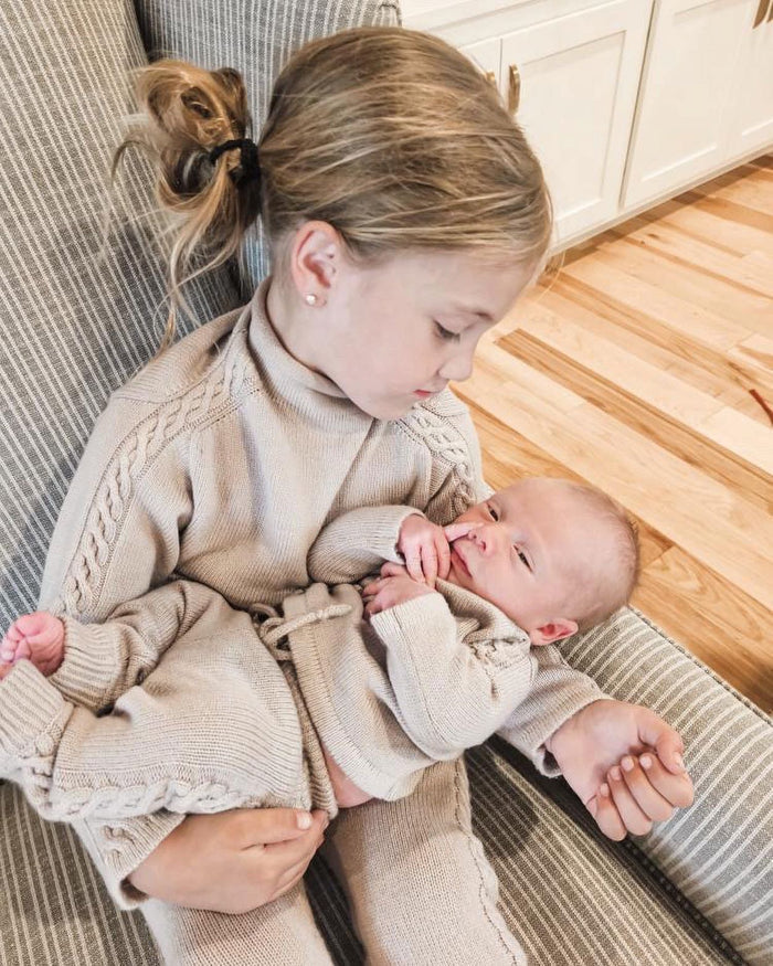 Braided Fine Wool Lounge Set - Petite Maison Kids