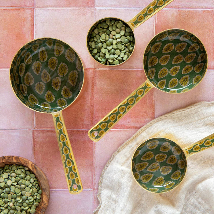 Brio Enameled Steel Measuring Cups Set of 4 | Danica Heirloom