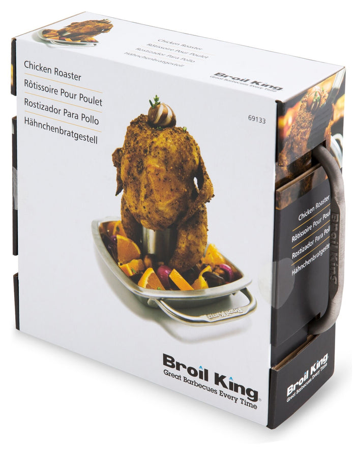 Broil King Premium Chicken Roaster with Pan