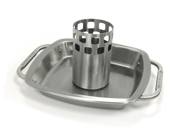 Broil King Premium Chicken Roaster with Pan