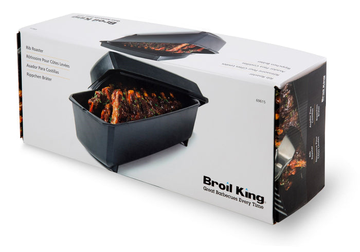 Broil King Rib Roaster- Heavy Duty Cast Iron