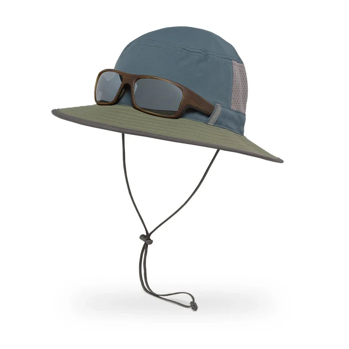 כובע באקט Brushline עם פטנט Sunglass Lock למשקפי שמש