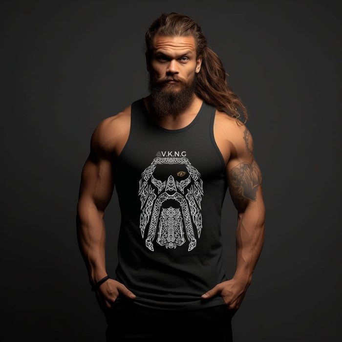 Printify Tank Top Abstract Odin V.K.N.G™  T-shirt  Tank top