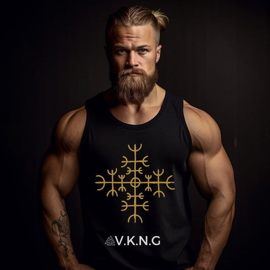Printify Tank Top Galdrastafir V.K.N.G™ Tank top
