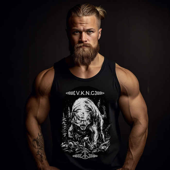 Printify Tank Top Tyr vs Fenrir V.K.N.G™ Tank top