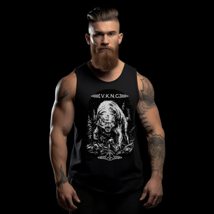 Printify Tank Top Tyr vs Fenrir V.K.N.G™ Tank top