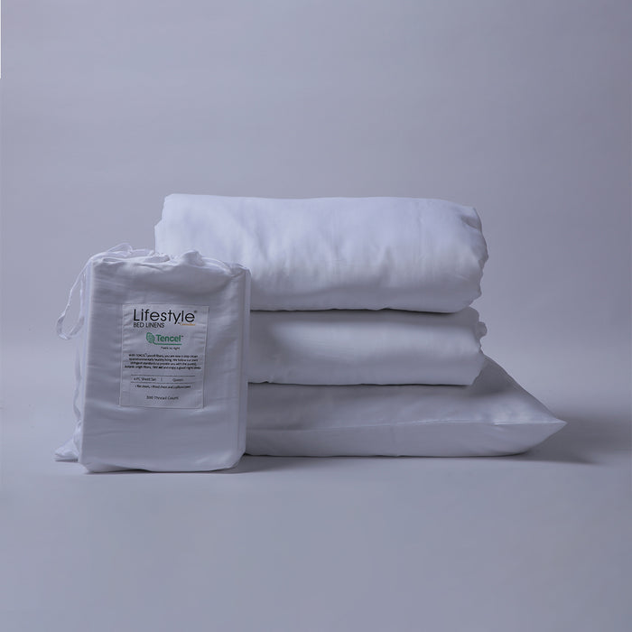 Frost White / Twin - 39 x 78 in / Set of 4