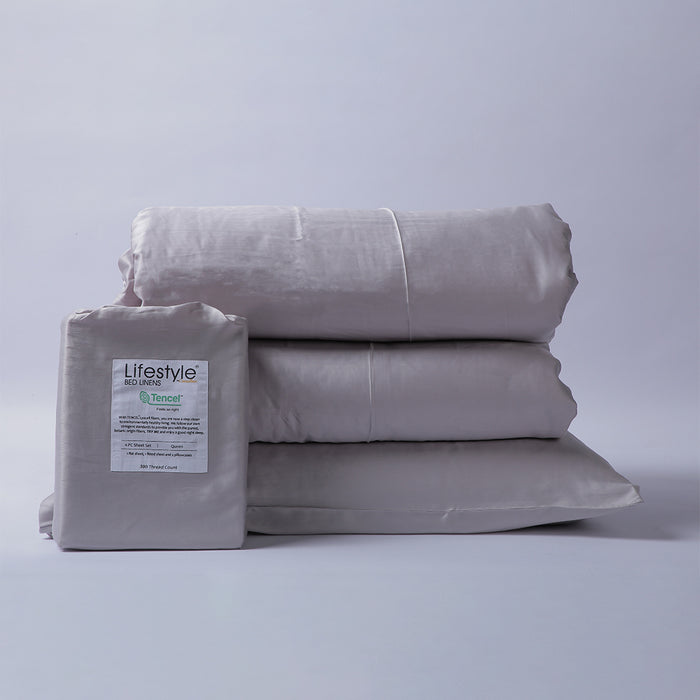 Fossil Gray / Twin - 39 x 78 in / Set of 4