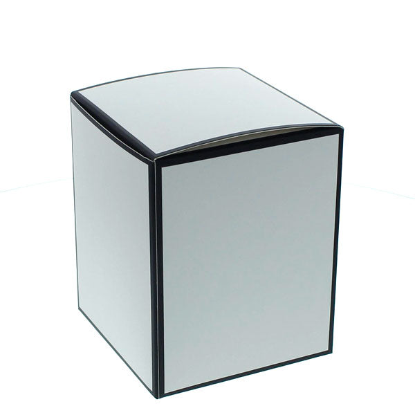 Candela Metro - FLAT Lid - Gift Box - Large - WHITE/BLACK