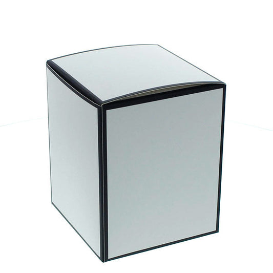 Candela Metro - FLAT Lid - Gift Box - Large - WHITE/BLACK