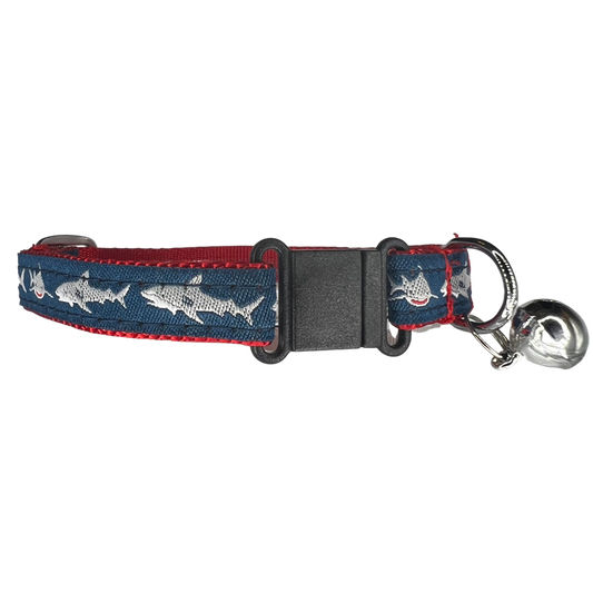JAWS-SHARKS-CAT-COLLAR-WITH-BELL
