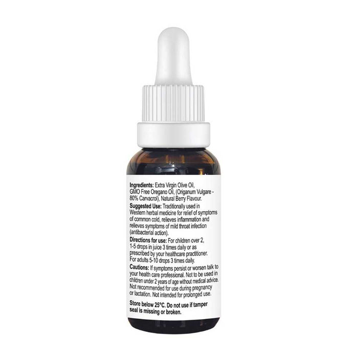 Cayenne Nature's Wonder Oil of Oregano Berry Flavour - 30ml