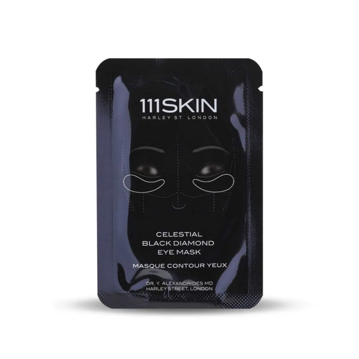 Celestial Black Diamond Eye Mask