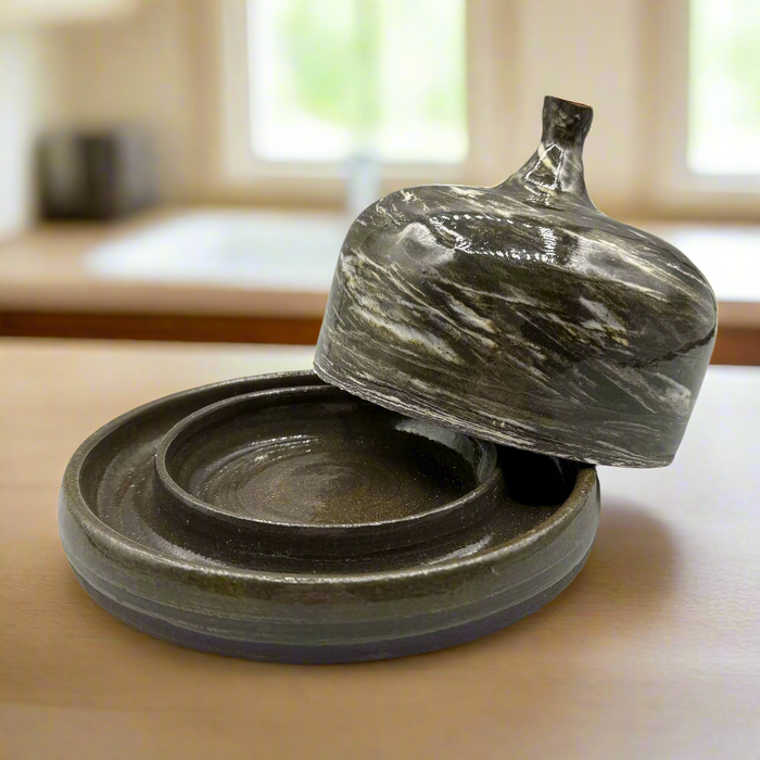 Ceramic Butter Crock - Greenbriar Market + Refillery
