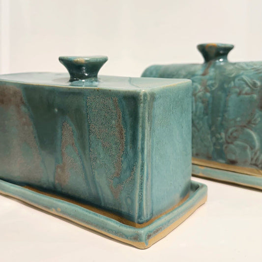 Ceramic Butter Dish - Greenbriar Market + Refillery
