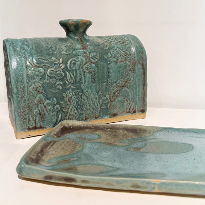 Ceramic Butter Dish - Greenbriar Market + Refillery