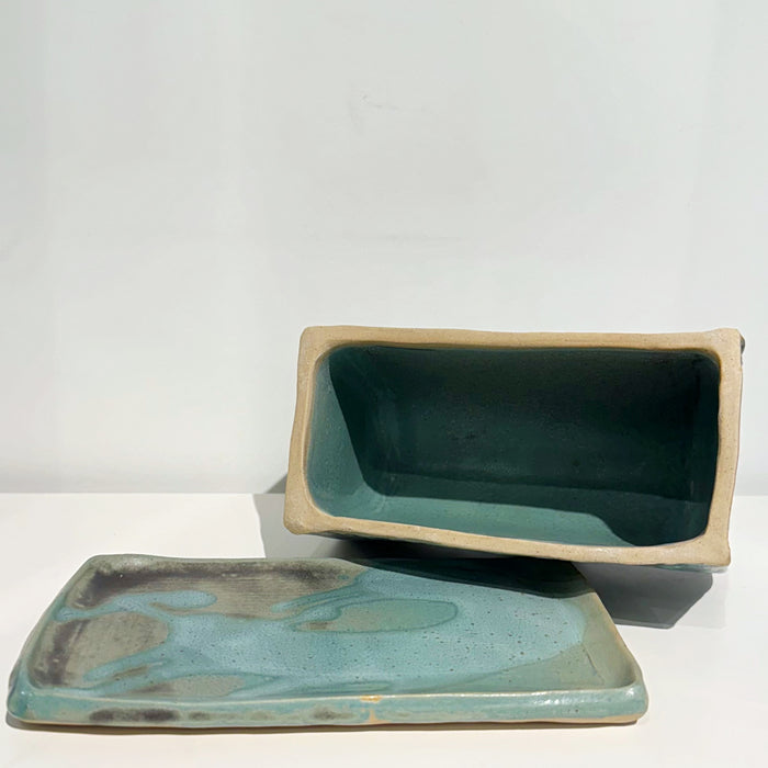 Ceramic Butter Dish - Greenbriar Market + Refillery