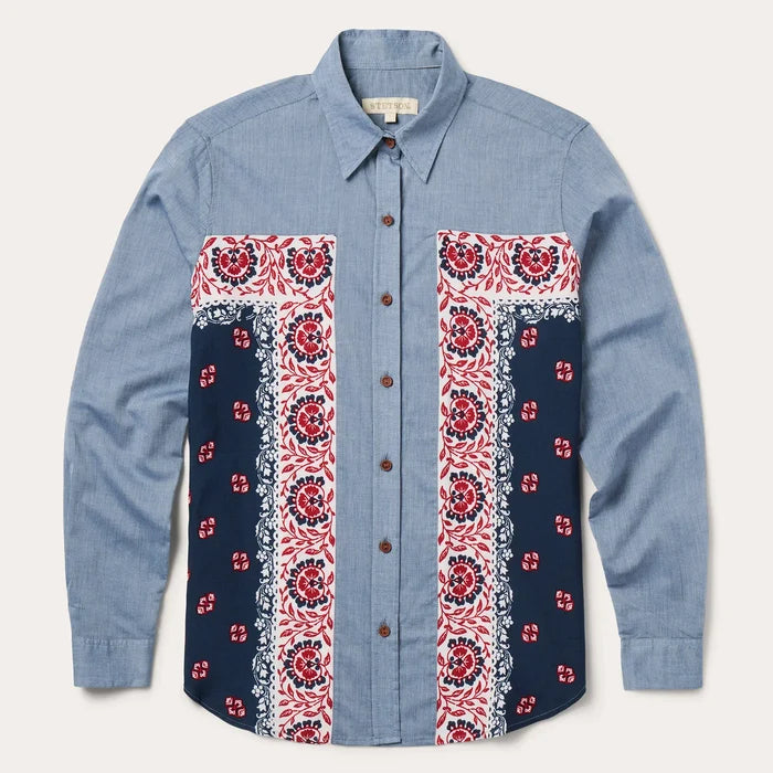 Chambray Bandana Shirt by Stetson