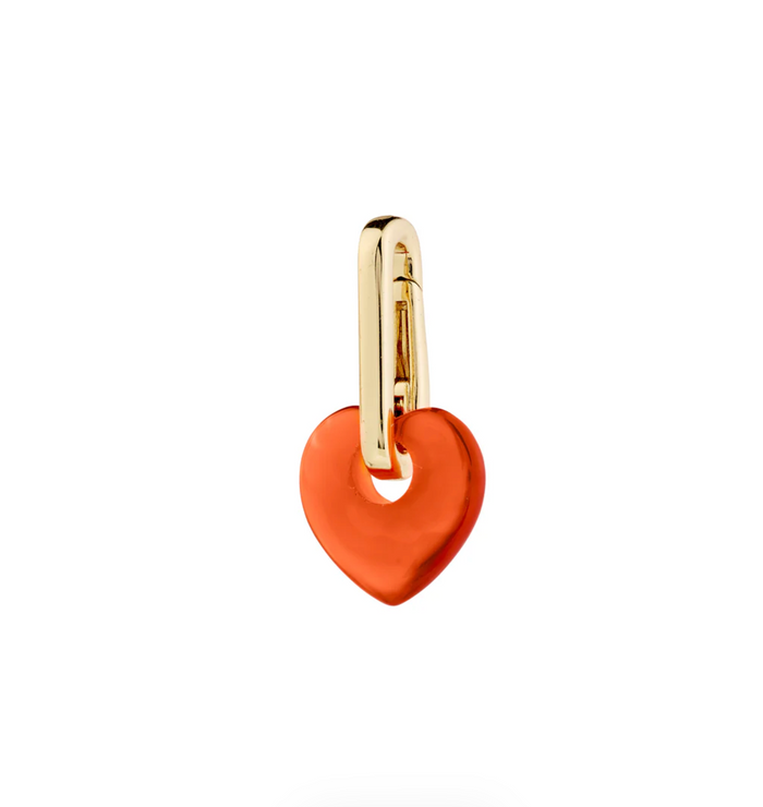 Charm Colourful Heart Pendant - Pilgrim
