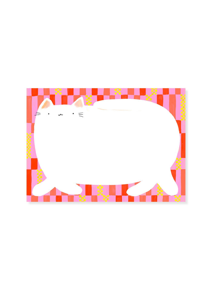 Chester Cat Notepad | Karen Schipper